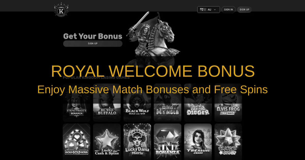 Casino Kingdom NZ - Fast Payout Slots & Live Casino Games Online